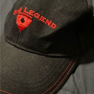 Swiss Legend Black and Red Logo Detail